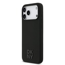 Apple iPhone 17 Pro Max Uyumlu Kılıf DKNY Orjinal Lisanslı M-safe Şarj Özellikli Metal Logolu Silikon Kapak - 8