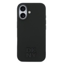 Apple iPhone 17 Uyumlu Kılıf DKNY Orjinal Lisanslı M-safe Şarj Özellikli Metal Logolu Silikon Kapak - 2