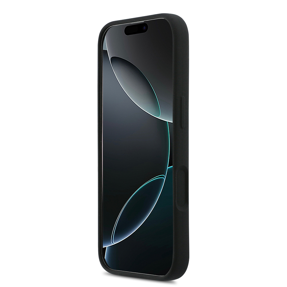 Apple iPhone 17 Uyumlu Kılıf DKNY Orjinal Lisanslı M-safe Şarj Özellikli Metal Logolu Silikon Kapak - 4