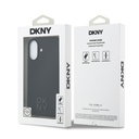 Apple iPhone 17 Uyumlu Kılıf DKNY Orjinal Lisanslı M-safe Şarj Özellikli Metal Logolu Silikon Kapak - 7