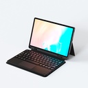 Samsung Galaxy Tab S10 FE Plus Uyumlu Zore Border Keyboard Bluetooh Bağlantılı Standlı Klavyeli Tablet Kılıfı - 2