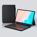 Samsung Galaxy Tab S10 FE Plus Uyumlu Zore Border Keyboard Bluetooh Bağlantılı Standlı Klavyeli Tablet Kılıfı - 3