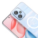 Honor 400 Uyumlu Kamera Korumalı M-Safe Şarj Özellikli Şeffaf Zore London Sert PC Kapak - 2