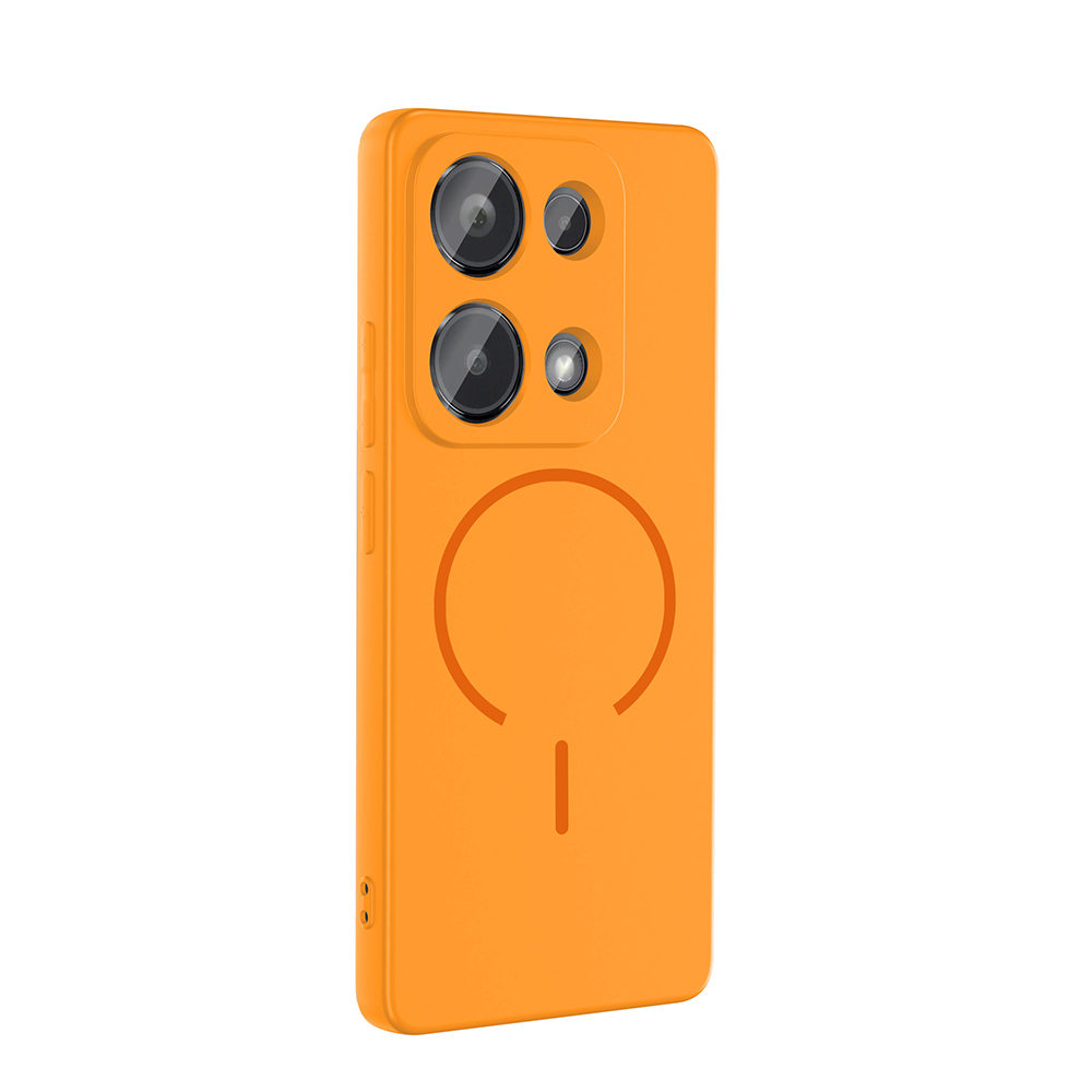 Xiaomi Redmi Note 13 Pro 4G Uyumlu Kılıf M-safe Şarj Özellikli Zore Meta Kapak - 3