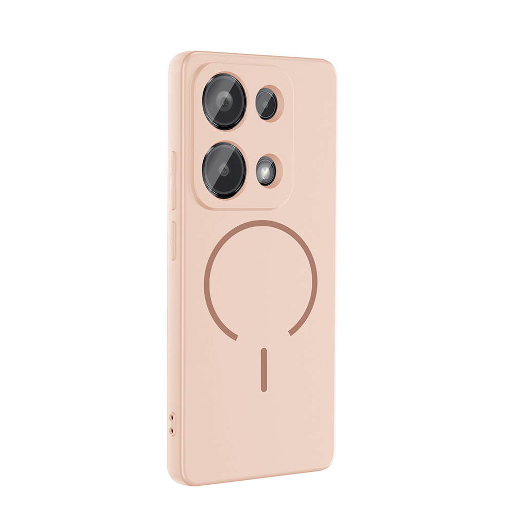 Xiaomi Redmi Note 13 Pro 4G Uyumlu Kılıf M-safe Şarj Özellikli Zore Meta Kapak - 4
