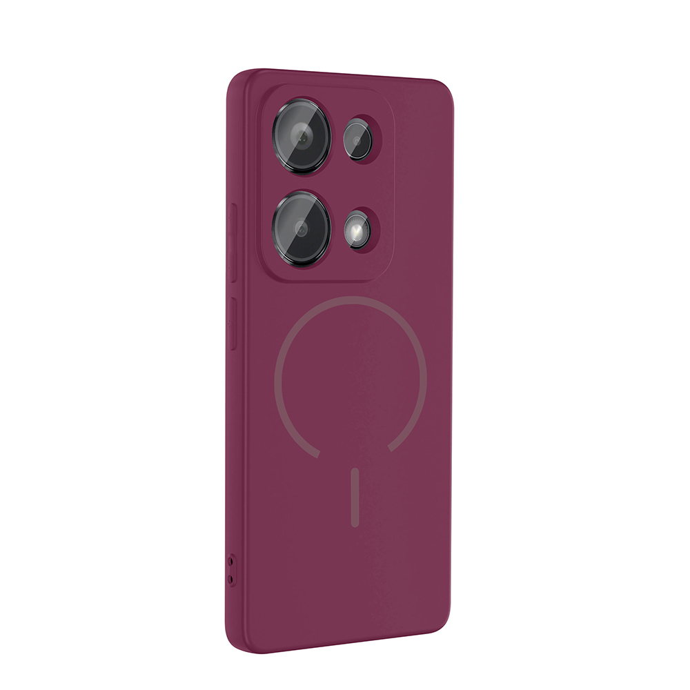 Xiaomi Redmi Note 13 Pro 4G Uyumlu Kılıf M-safe Şarj Özellikli Zore Meta Kapak - 5