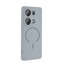 Xiaomi Redmi Note 13 Pro 4G Uyumlu Kılıf M-safe Şarj Özellikli Zore Meta Kapak - 6
