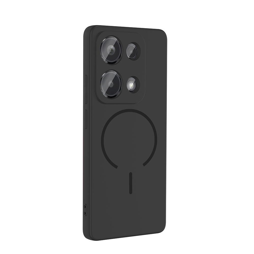 Xiaomi Redmi Note 13 Pro 4G Uyumlu Kılıf M-safe Şarj Özellikli Zore Meta Kapak - 7