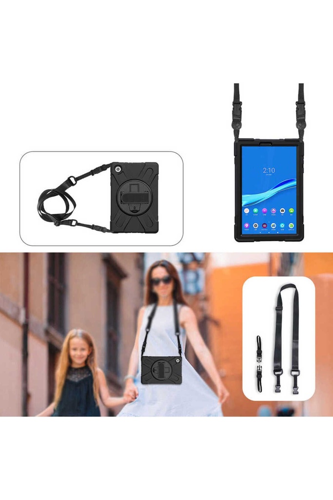 Lenovo M10 Plus TB-X606F Uyumlu Zore Defender Tablet Silikon