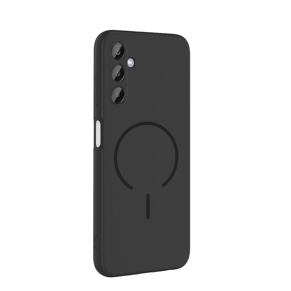 Samsung Galaxy A15 Uyumlu Kılıf M-safe Şarj Özellikli Zore Meta Kapak - 7