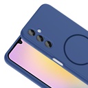 Samsung Galaxy A15 Uyumlu Kılıf M-safe Şarj Özellikli Zore Meta Kapak - 8
