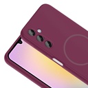 Samsung Galaxy A15 Uyumlu Kılıf M-safe Şarj Özellikli Zore Meta Kapak - 12