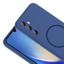 Samsung Galaxy A24 Uyumlu Kılıf M-safe Şarj Özellikli Zore Meta Kapak - 8