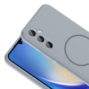 Samsung Galaxy A24 Uyumlu Kılıf M-safe Şarj Özellikli Zore Meta Kapak - 13