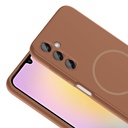 Samsung Galaxy A25 Uyumlu Kılıf M-safe Şarj Özellikli Zore Meta Kapak - 9
