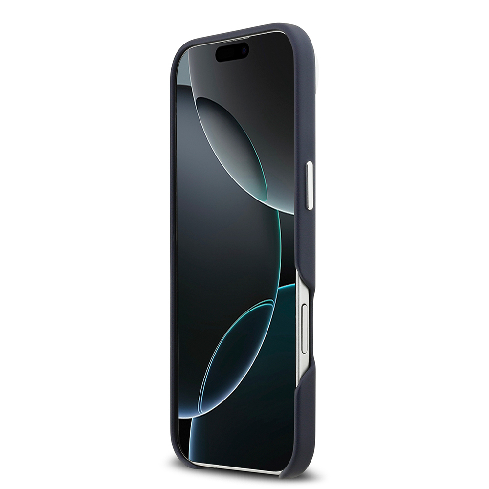 Apple iPhone 17 Air Uyumlu Kılıf BMW Orjinal Lisanslı M-safe Şarj Özellikli Metal Logolu Tam Kaplama Deri Kapak - 4