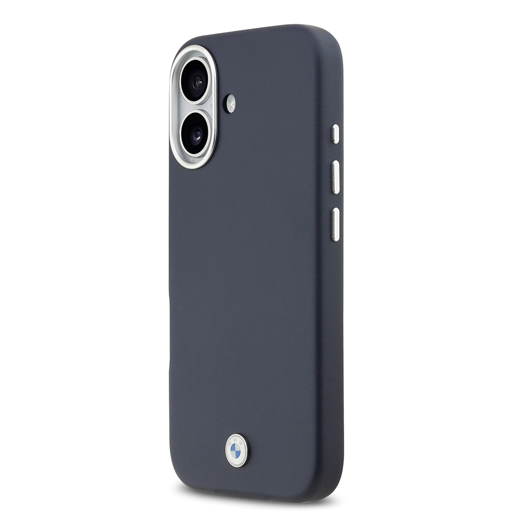 Apple iPhone 17 Uyumlu Kılıf BMW Orjinal Lisanslı M-safe Şarj Özellikli Metal Logolu Tam Kaplama Deri Kapak - 8