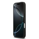 Apple iPhone 17 Uyumlu Kılıf DKNY Orjinal Lisanslı M-safe Şarj Özellikli 3D Yazılı Grid Pattern Kapak - 4