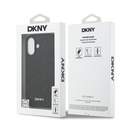 Apple iPhone 17 Uyumlu Kılıf DKNY Orjinal Lisanslı M-safe Şarj Özellikli 3D Yazılı Grid Pattern Kapak - 7