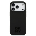 Apple iPhone 17 Pro Uyumlu Kılıf DKNY Orjinal Lisanslı M-safe Şarj Özellikli Metal Logolu Silikon Kapak - 2