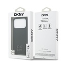 Apple iPhone 17 Pro Uyumlu Kılıf DKNY Orjinal Lisanslı M-safe Şarj Özellikli Metal Logolu Silikon Kapak - 7