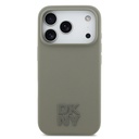 Apple iPhone 17 Pro Uyumlu Kılıf DKNY Orjinal Lisanslı M-safe Şarj Özellikli Metal Logolu Silikon Kapak - 9