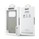 Apple iPhone 17 Pro Uyumlu Kılıf DKNY Orjinal Lisanslı M-safe Şarj Özellikli Metal Logolu Silikon Kapak - 14