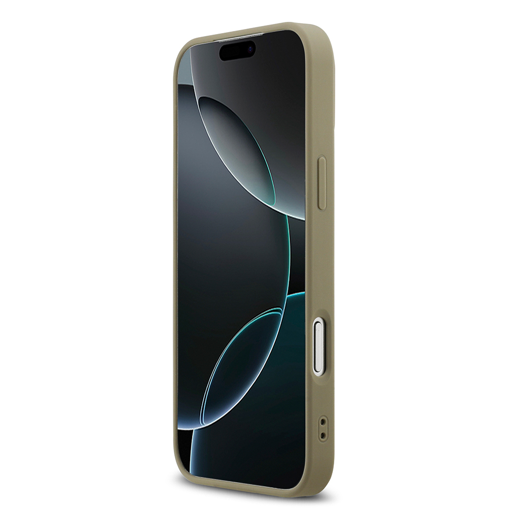 Apple iPhone 17 Pro Max Uyumlu Kılıf DKNY Orjinal Lisanslı M-safe Şarj Özellikli 3D Yazılı Grid Pattern Kapak - 11