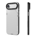 Apple iPhone 17 Air Uyumlu Kılıf M-safe Şarj Özellikli Basit Mat Deri Desenli Youngkit Tech Fashion Serisi Kapak - 3