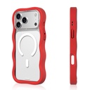 Apple iPhone 17 Pro Max Uyumlu Kılıf M-safe Şarj Özellikli Youngkit Wave Clear Serisi Kapak - 4