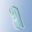 Apple iPhone 17 Pro Max Uyumlu Kılıf M-safe Şarj Özellikli Youngkit Wave Clear Serisi Kapak - 14