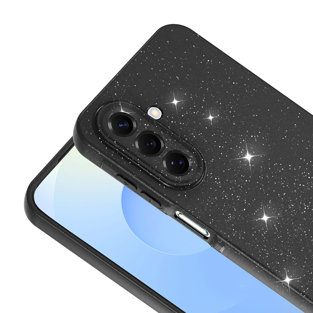 Samsung Galaxy A17 Uyumlu Kılıf Kamera Korumalı Simli Lüks Zore Koton Kapak - 6