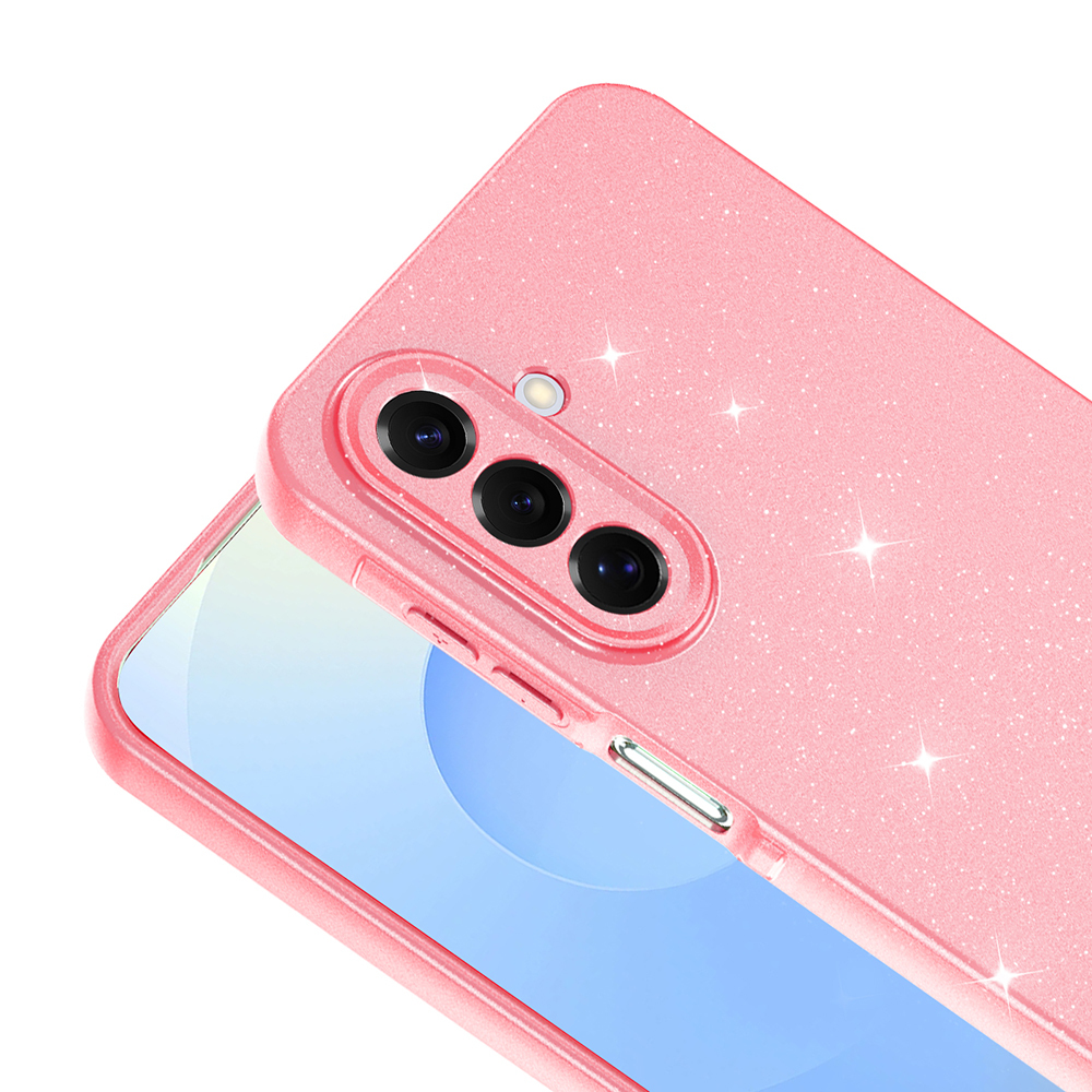 Samsung Galaxy A17 Uyumlu Kılıf Kamera Korumalı Simli Lüks Zore Koton Kapak - 8