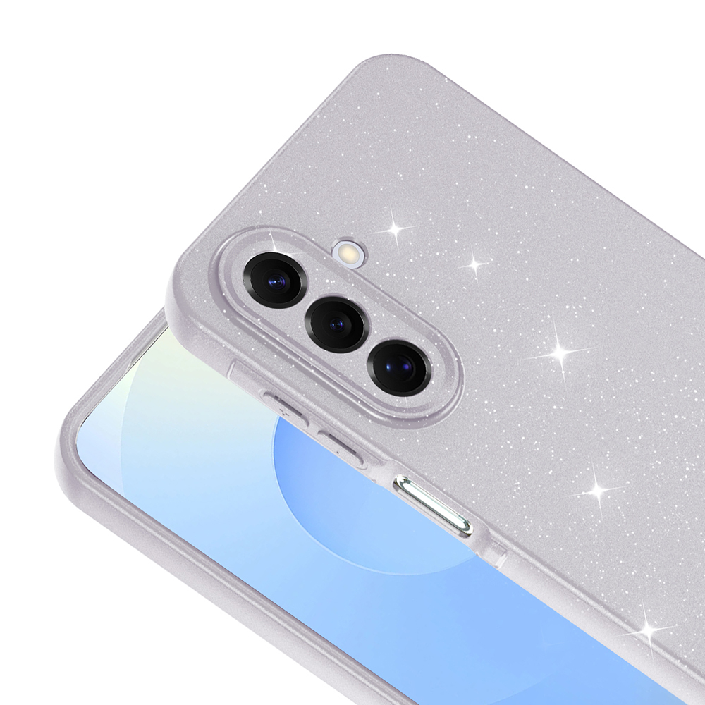 Samsung Galaxy A17 Uyumlu Kılıf Kamera Korumalı Simli Lüks Zore Koton Kapak - 10