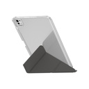 Apple iPad Pro 11 Uyumlu 2025 M5 Kılıf Skinarma Kalemlikli Arkası Şeffaf Standlı Magnetik Zeta Kılıf - 5