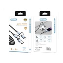 Go Des GD-UC809 4in1 PD Çoklu USB-A + Type-C to Type-C + Lightning Şarj ve Data Kablosu 100W 120cm - 3