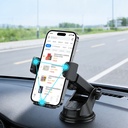 Go Des GD-HD356 360 Derece Dönebilen Teleskopik Vakumlu Tasarım Araç İçi Telefon Tutucu - 2