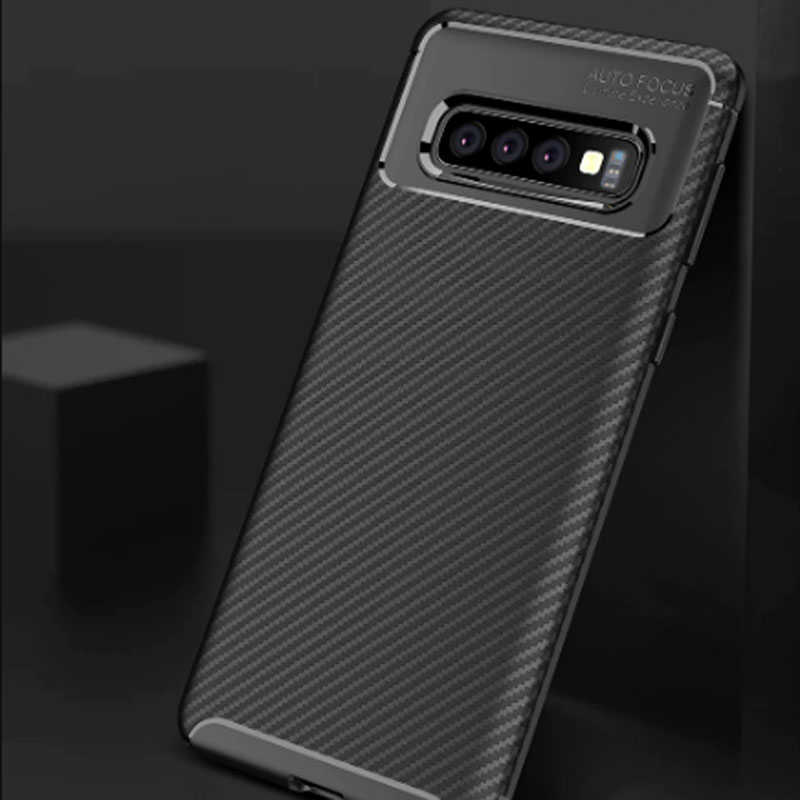 Samsung Galaxy S10 Plus Uyumlu Kılıf Zore Negro Silikon Kapak - 6