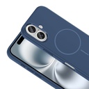 Apple iPhone 16 Uyumlu Kılıf M-Safe Şarj Özellikli Metal Kamera Çerçeveli Zore Edi Silikon Kapak - 8