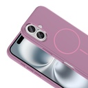 Apple iPhone 16 Uyumlu Kılıf M-Safe Şarj Özellikli Metal Kamera Çerçeveli Zore Edi Silikon Kapak - 13