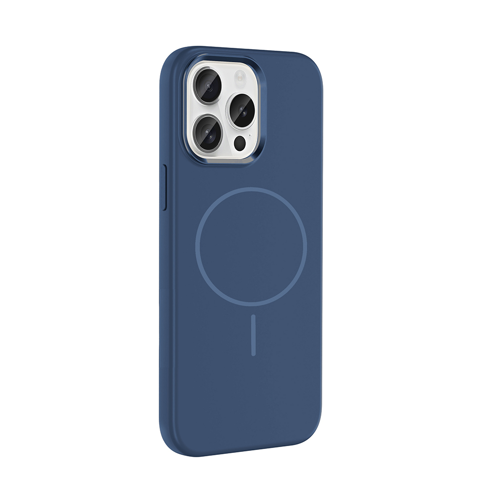 Apple iPhone 15 Uyumlu Pro Uyumlu Max Uyumlu Kılıf M-Safe Şarj Özellikli Metal Kamera Çerçeveli Zore Edi Silikon Kapak - 1