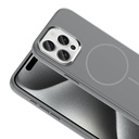 Apple iPhone 15 Uyumlu Pro Uyumlu Max Uyumlu Kılıf M-Safe Şarj Özellikli Metal Kamera Çerçeveli Zore Edi Silikon Kapak - 12