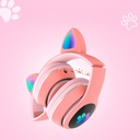 Lapas P40 Kedi Kulaklı Tasarımlı RGB Işıklı Bluetooth Kulaklık - 2