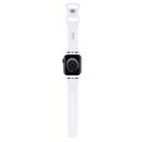 Apple Watch 7 41mm Uyumlu Hello Kitty Orjinal Lisanslı Çizgiler & Kitty Silikon Kordon - 3