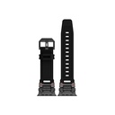 Apple Watch 44mm Uyumlu SkinArma Titon Serisi Hava Alabilen Delikli Silikon Kordon - 1