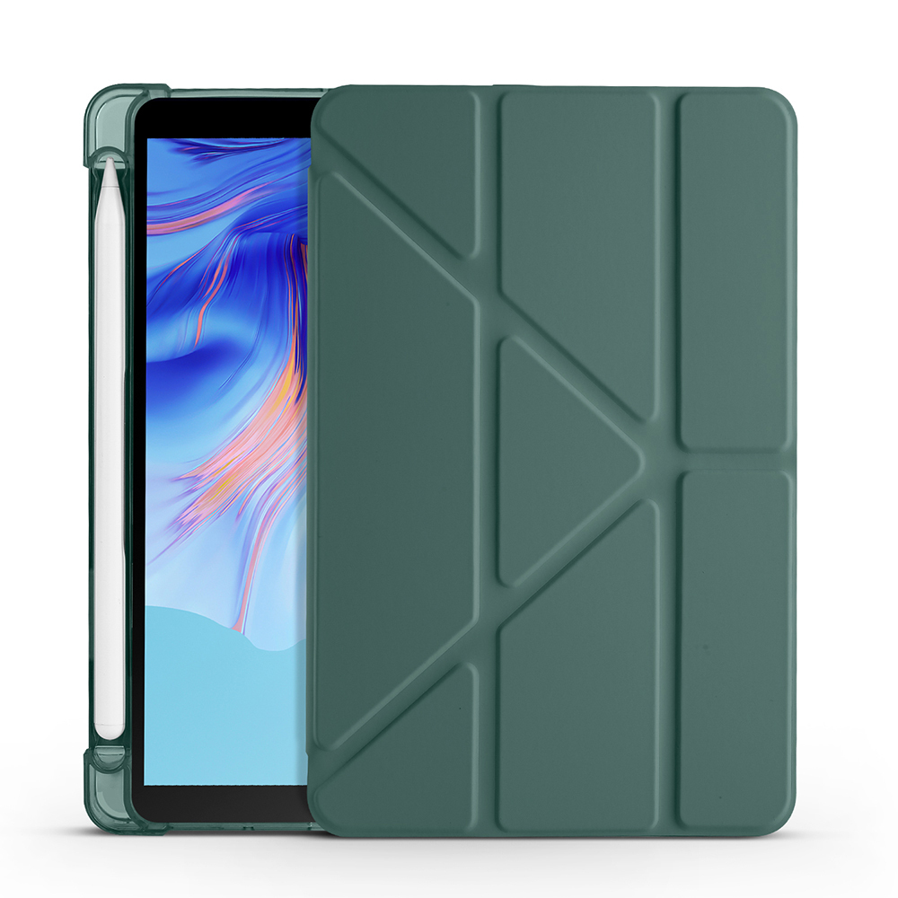 Honor Pad X7 8.7 Kılıf Zore Tri Folding Kalem Bölmeli Standlı Kılıf - 18