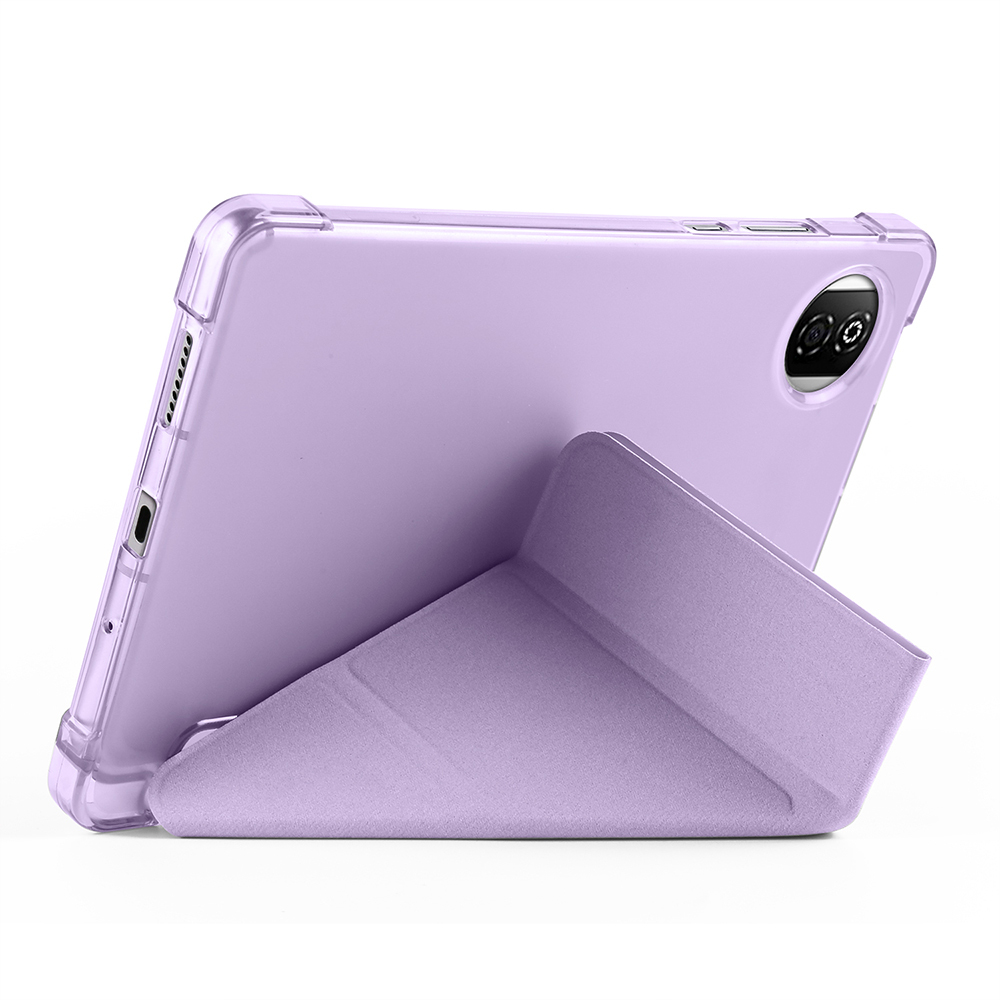 Honor Pad X7 8.7 Kılıf Zore Tri Folding Kalem Bölmeli Standlı Kılıf - 22