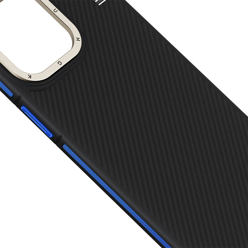 Apple iPhone 13 Uyumlu Pro Uyumlu Kılıf M-safe Şarj Özellikli YoungKit 600D Kevlar Kapak - 4
