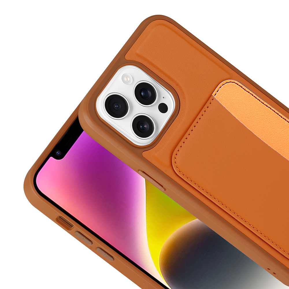 Apple iPhone 16 Uyumlu Pro Uyumlu Max Uyumlu Kılıf Kartlıklı Zore X-Kart Silikon Kapak - 8