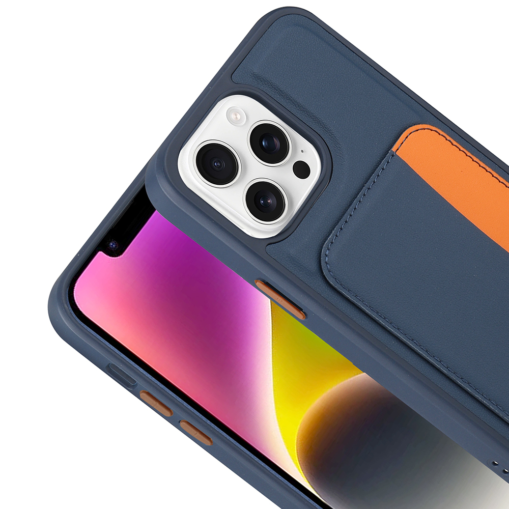 Apple iPhone 16 Uyumlu Pro Uyumlu Max Uyumlu Kılıf Kartlıklı Zore X-Kart Silikon Kapak - 9